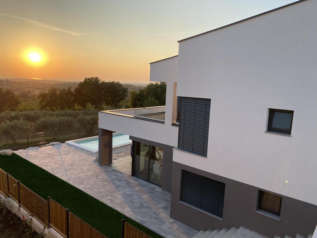 Villa Boiky - Private Pool And Amazing Sea View, Istria Materada Exteriör bild