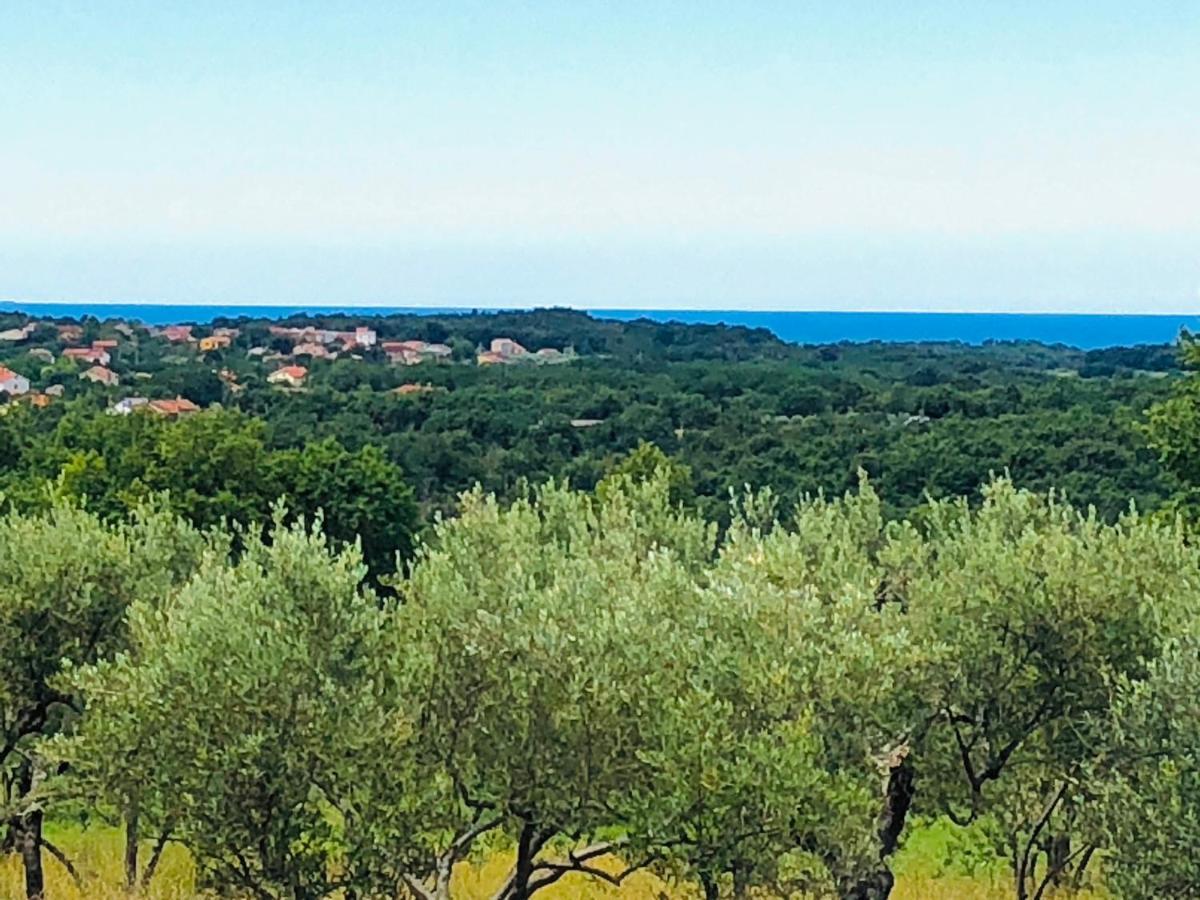 Villa Boiky - Private Pool And Amazing Sea View, Istria Materada Exteriör bild