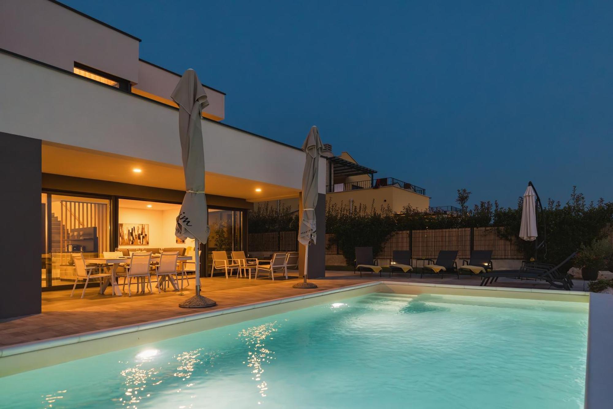 Villa Boiky - Private Pool And Amazing Sea View, Istria Materada Exteriör bild