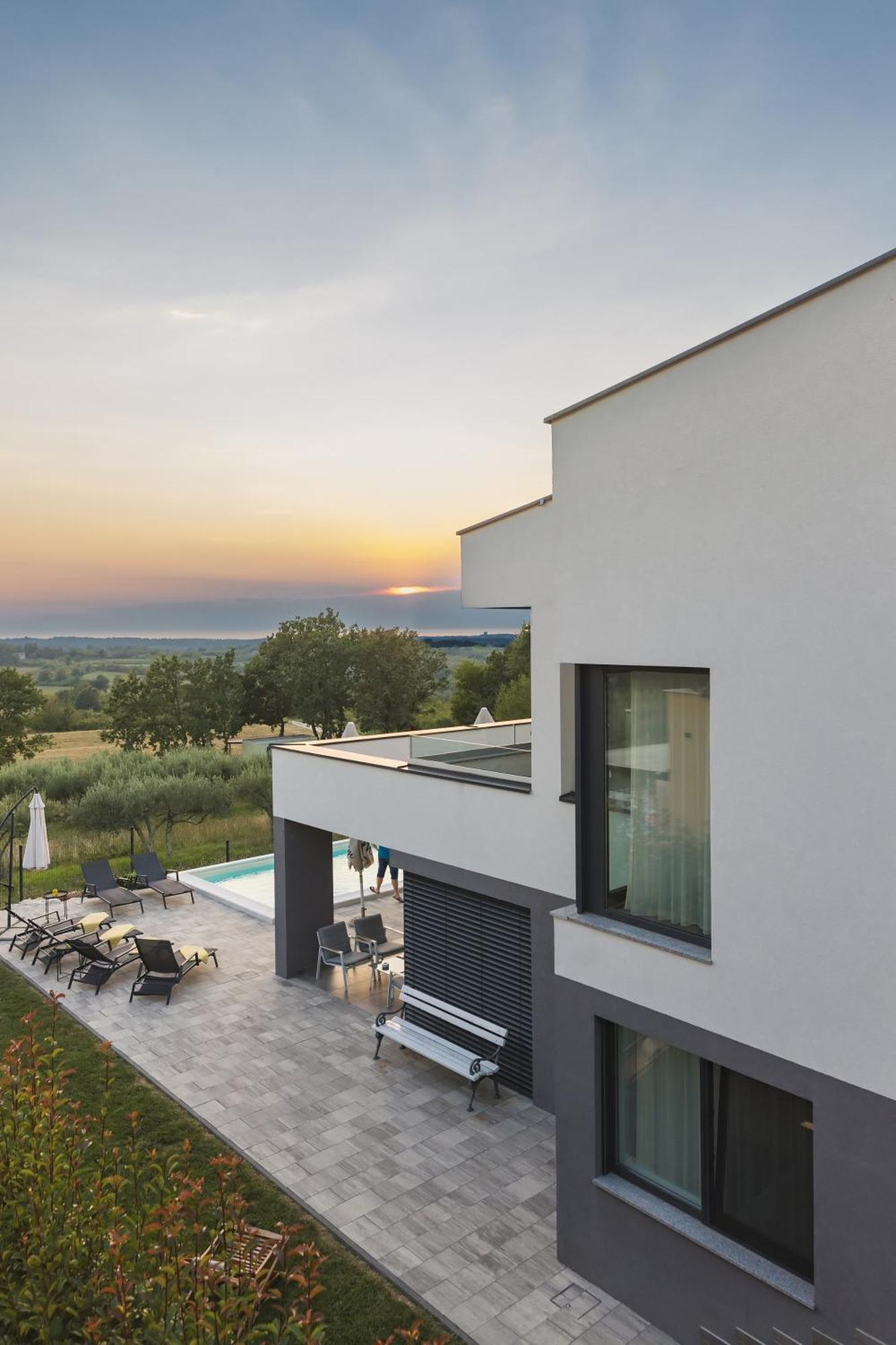 Villa Boiky - Private Pool And Amazing Sea View, Istria Materada Exteriör bild