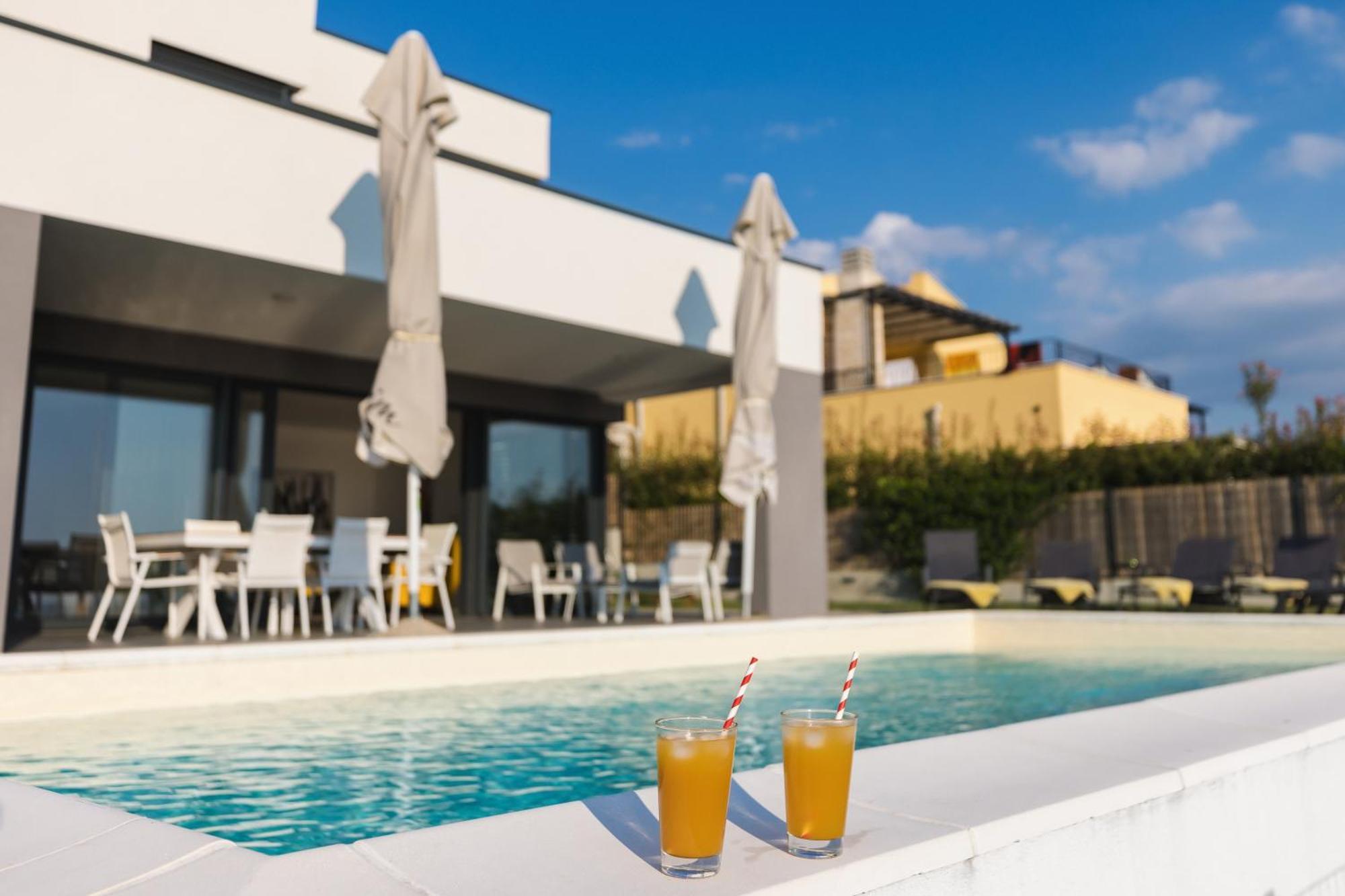 Villa Boiky - Private Pool And Amazing Sea View, Istria Materada Exteriör bild