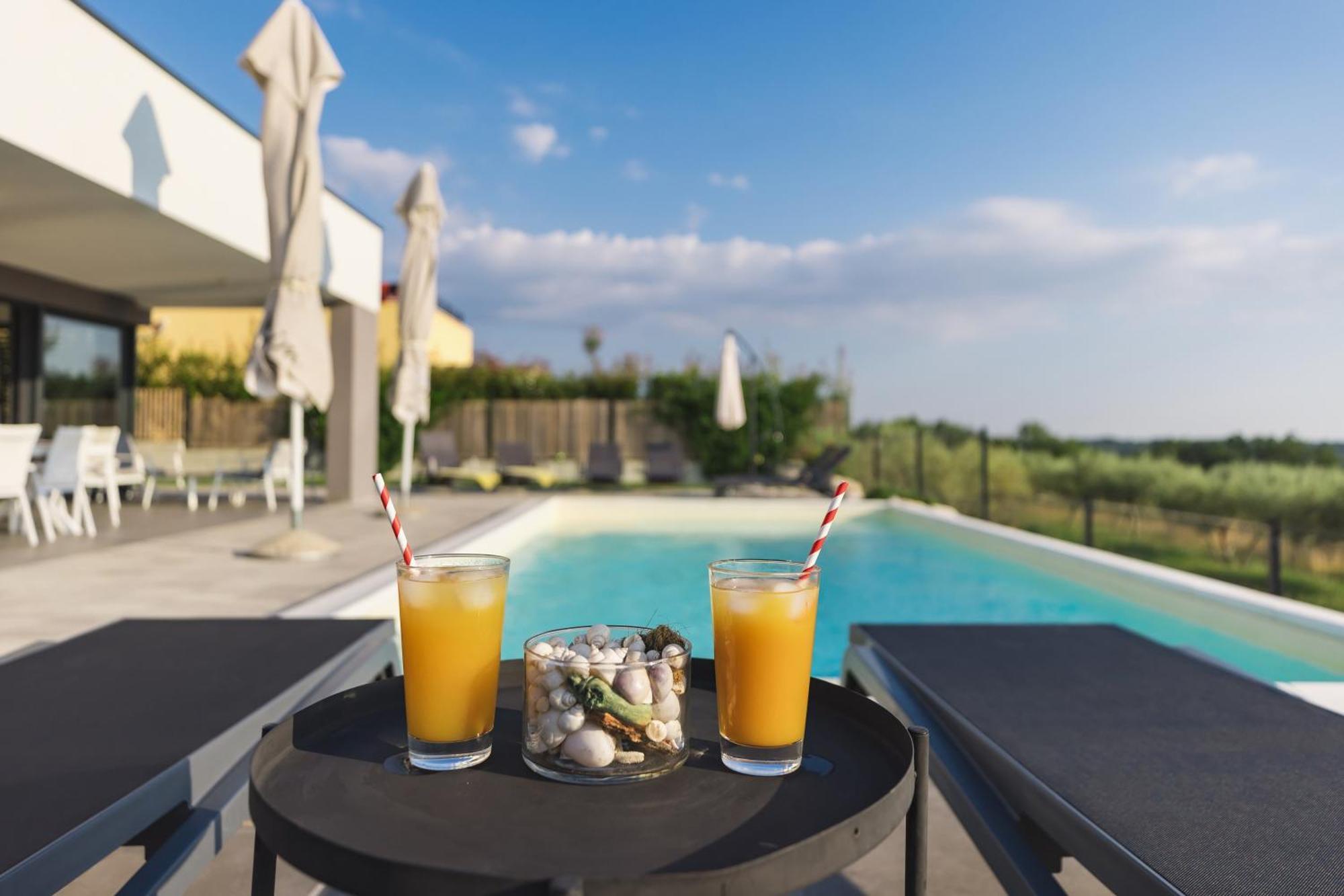 Villa Boiky - Private Pool And Amazing Sea View, Istria Materada Exteriör bild